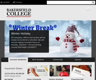 Bakersfieldcollege.edu(Bakersfield College) Screenshot