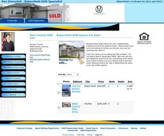 Bakersfieldhomeking.com(Bakersfield California Homes for Sale) Screenshot