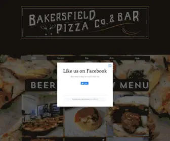 Bakersfieldpizzaco.com(Bakersfield Pizza Co) Screenshot