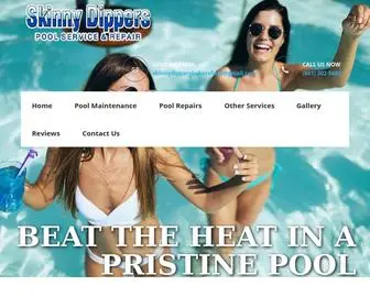 Bakersfieldpoolcleaning.com(Skinny Dippers Pool Service & Repair) Screenshot