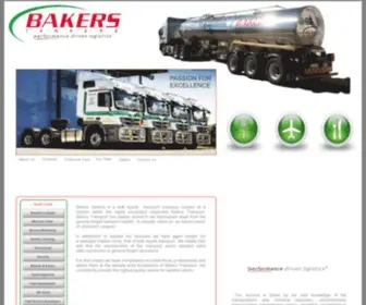 Bakerstankers.co.za(Bulk Liquid Logistics Company) Screenshot