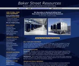 Bakerstreetresources.com(Data center) Screenshot
