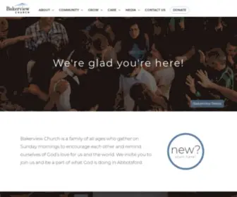 Bakerview.org(To be) Screenshot