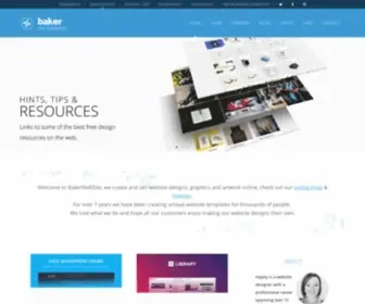 Bakerwebdev.net(Online Shop and Web Design Blog) Screenshot