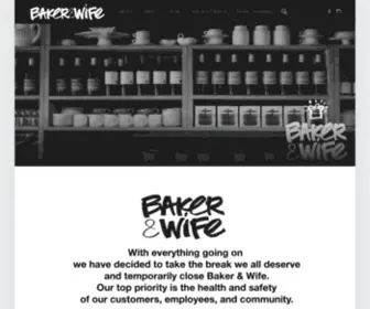 Bakerwife.com(Bakerwife) Screenshot