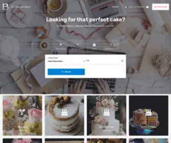 Bakerylist.com(Cake decorators and bakeries directory) Screenshot