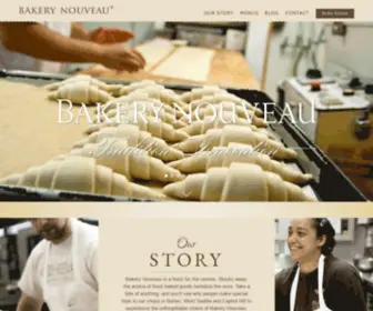 Bakerynouveau.com(Bakery Nouveau) Screenshot