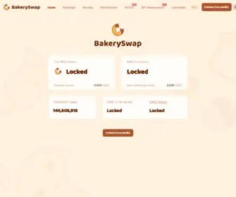 Bakeryswap.org(BakerySwap) Screenshot
