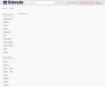 Bakesaleforgood.com(Bakesale For Good) Screenshot