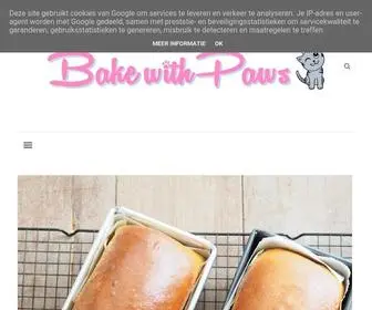 Bakewithpaws.com(BAKE WITH PAWS) Screenshot