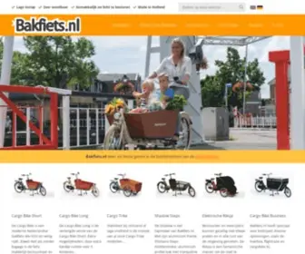 Bakfiets.nl Screenshot