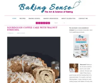 Baking-Sense.com(Baking Sense®) Screenshot