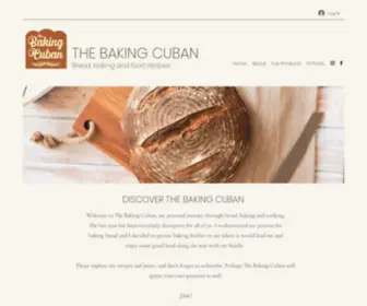 Bakingcuban.com(Bread food blog recipes) Screenshot