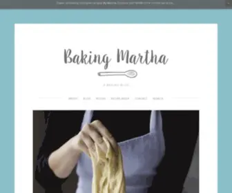 Bakingmartha.co.uk(Baking Martha) Screenshot