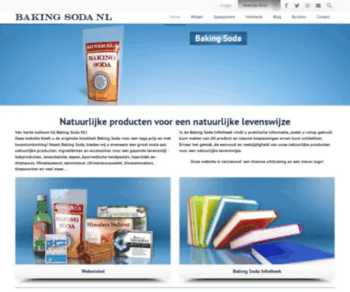 Bakingsoda.nl(Baking Soda NL) Screenshot