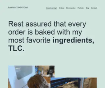 Bakingtraditions.cooking(Rest assured that every order) Screenshot