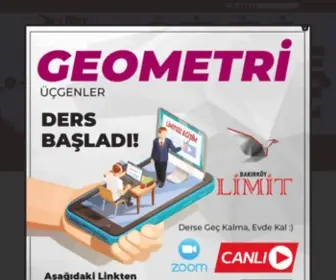 Bakirkoylimit.com(Bakırköy Limit Eğitim Kurumu) Screenshot