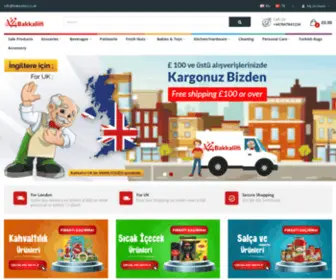 Bakkalim.co.uk(BAKKALIM UK) Screenshot