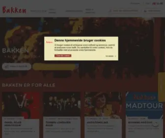 Bakken.dk(Danmarks sjoveste forlystelsespark) Screenshot