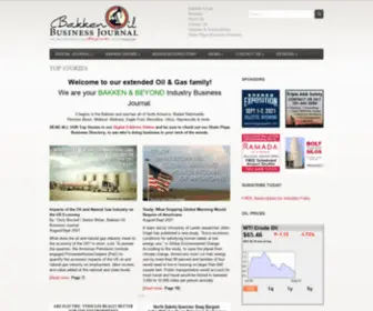 Bakkenoilbiz.com(Bakken Oil Business Journal) Screenshot