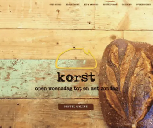 Bakkerij-Korst.be(Bakkerij Korst) Screenshot