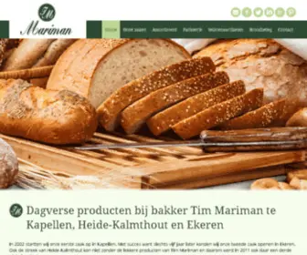 BakkerijTimmariman.be(Bakkerij) Screenshot