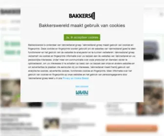 Bakkerswereld.nl(Home) Screenshot