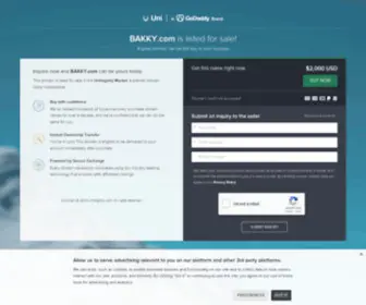 Bakky.com(Bakky) Screenshot