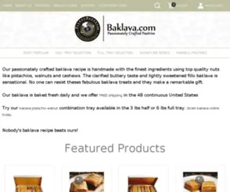 Baklava.com(Planet Bakery) Screenshot