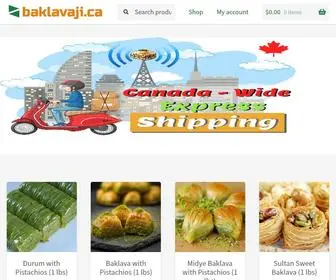 Baklavaji.ca(Shop) Screenshot