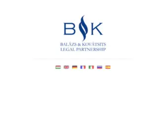 Bakolegal.com(BALÁZS & KOVÁTSITS) Screenshot
