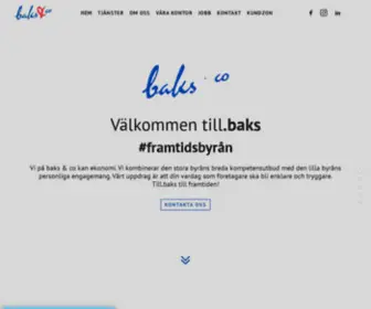 Baks.se(Baks & co) Screenshot