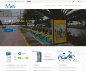 Baksi.com.tr(Baksi Akıllı Bisiklet Sistemleri) Screenshot