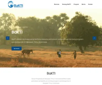 Bakti.or.id(Beranda) Screenshot