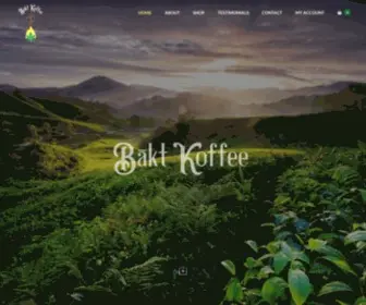 Baktkoffee.com(Bakt Koffee) Screenshot