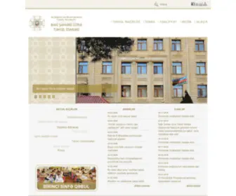 Baku.edu.az(Bakı) Screenshot