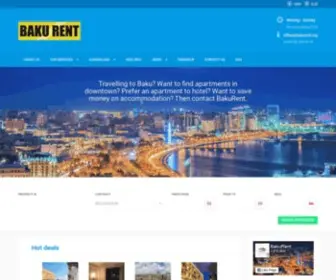 Bakurent.com(Rent Apartments in Baku) Screenshot