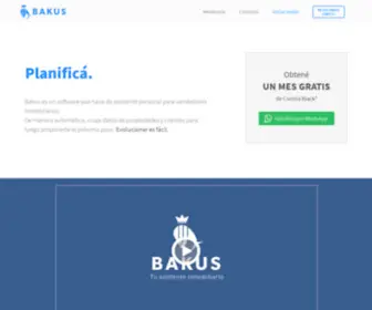 Bakus.com.ar(Tu asistente inmobiliario) Screenshot