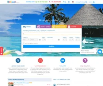 Bakuun.com(The best distribution partner for hotels) Screenshot