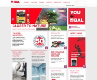 Bal-Adhesives.com(BAL Adhesives) Screenshot