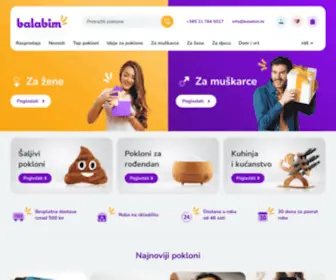 Balabim.hr(Pokloni za rođendan) Screenshot