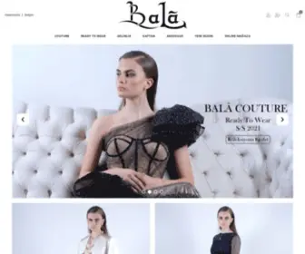 Balacouture.com(Bala Moda) Screenshot