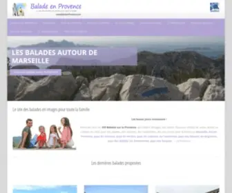 Baladeenprovence.com(Balade en Provence) Screenshot