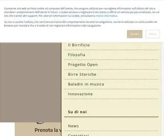 Baladin.it(Dalla terra al bicchiere) Screenshot