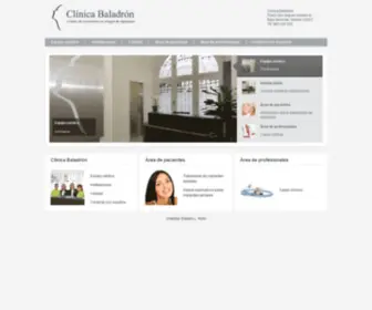 Baladron.com(Clínica) Screenshot