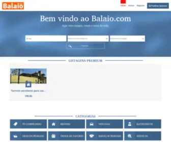 Balaio.com(Balaio, os classificados do Jornal A Regiao) Screenshot
