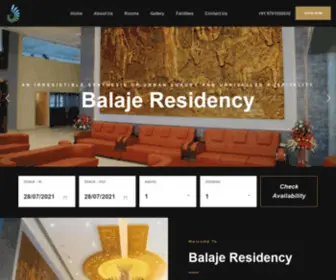 Balajeresidencychrompet.com(Balaje Residency) Screenshot