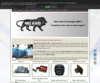 Balaji-Microtechnologies.com(MATRIX ITALY AUTHORIZED DISTRIBUTOR) Screenshot