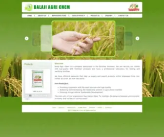 Balajiagrichem.com(BALAJI AGRI CHEM) Screenshot