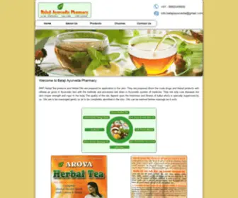 Balajiayurveda.com(Balajiayurveda) Screenshot